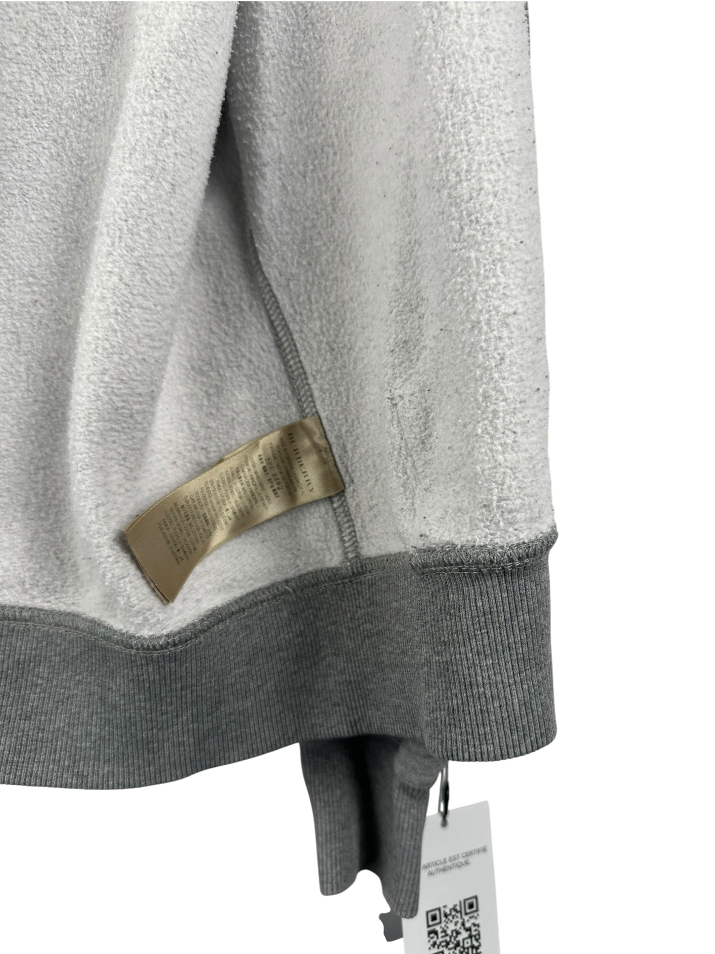 Burberry gilet à capuche