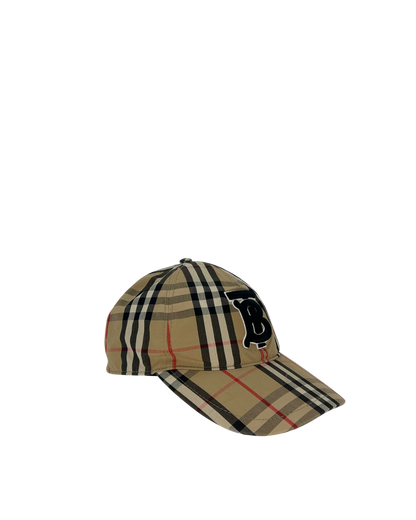 Burberry Casquette Tartan beige