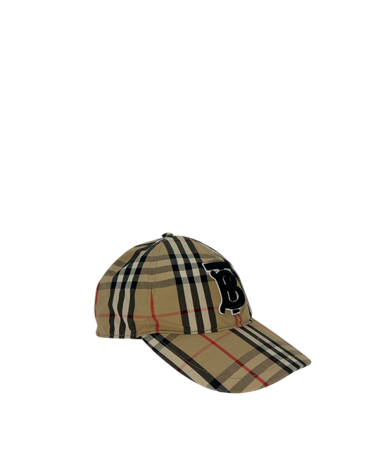 Burberry Casquette Tartan beige