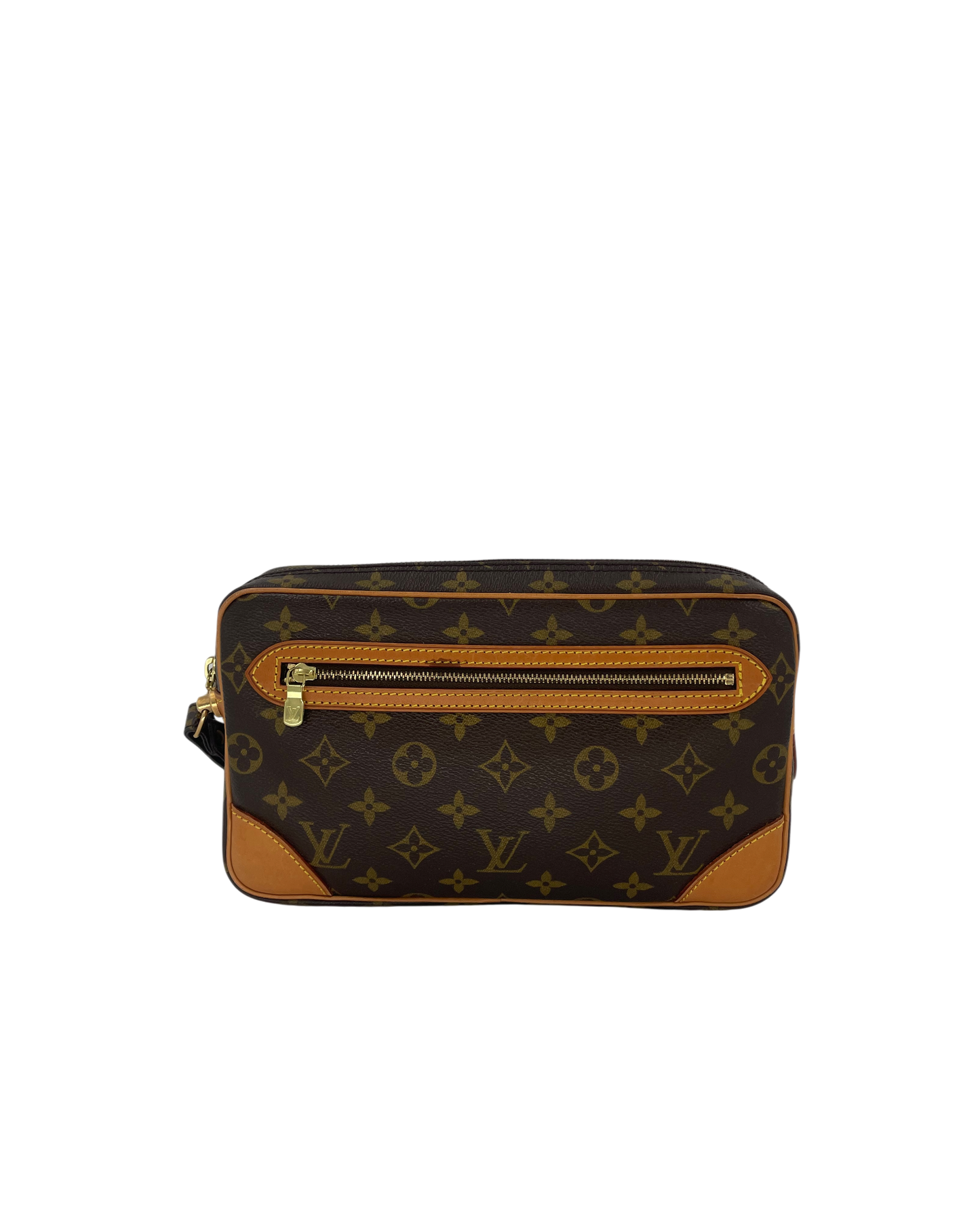 Louis Vuitton Pochette monogram marron