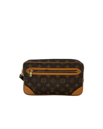Louis Vuitton Pochette monogram marron