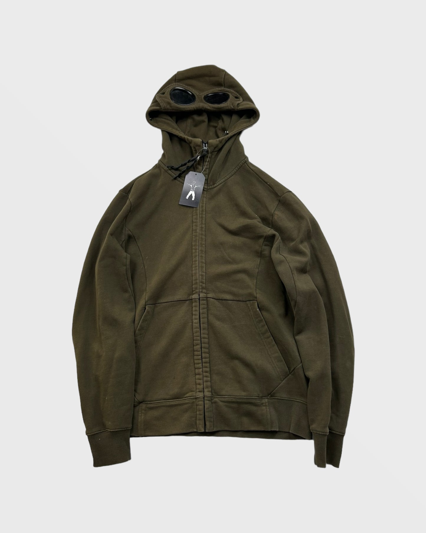 C.P company google jacket kaki