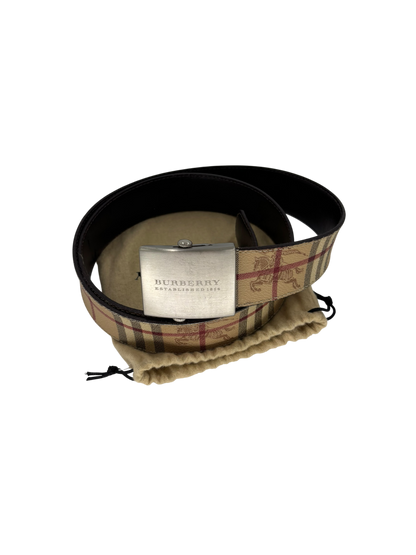 Burberry Ceinture Tartan Beige