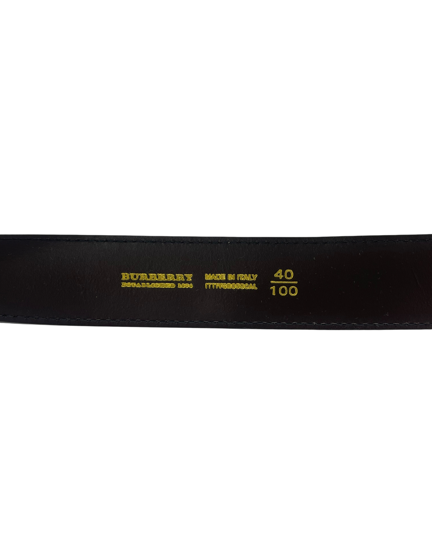 Burberry ceinture Check