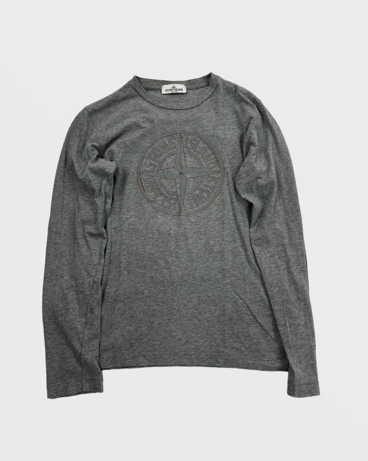 Stone Island pull fin gris (XS)