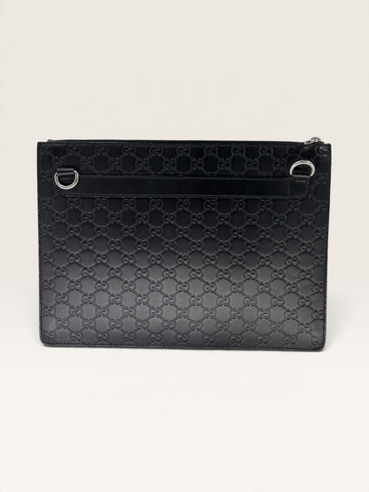 Gucci pochette GG cuir embossé