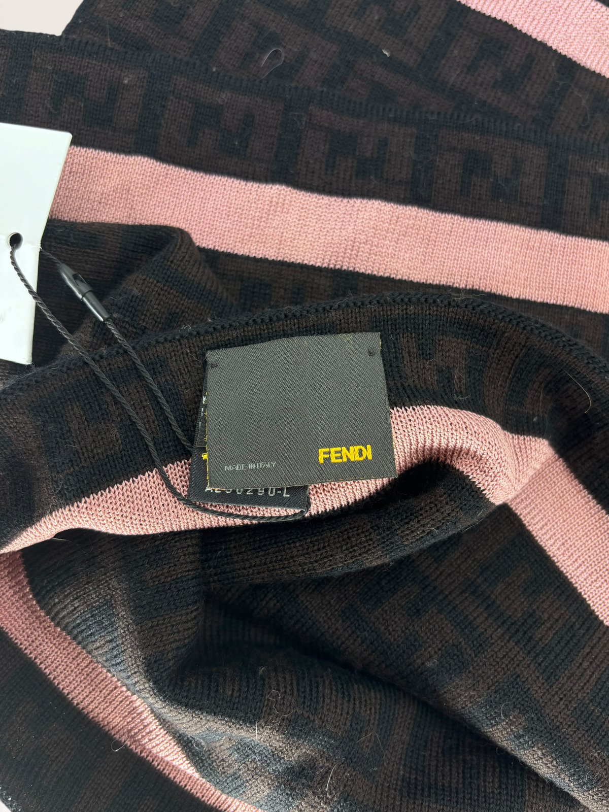 Fendi écharpe marron