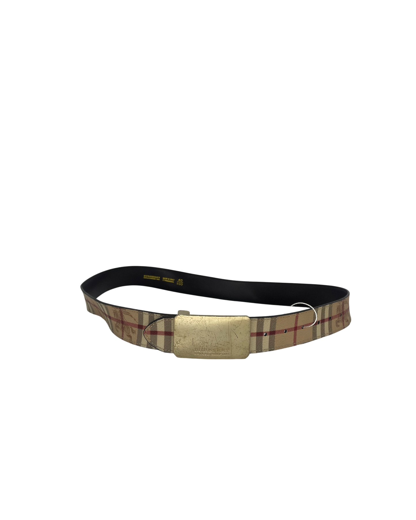 Burberry ceinture Check