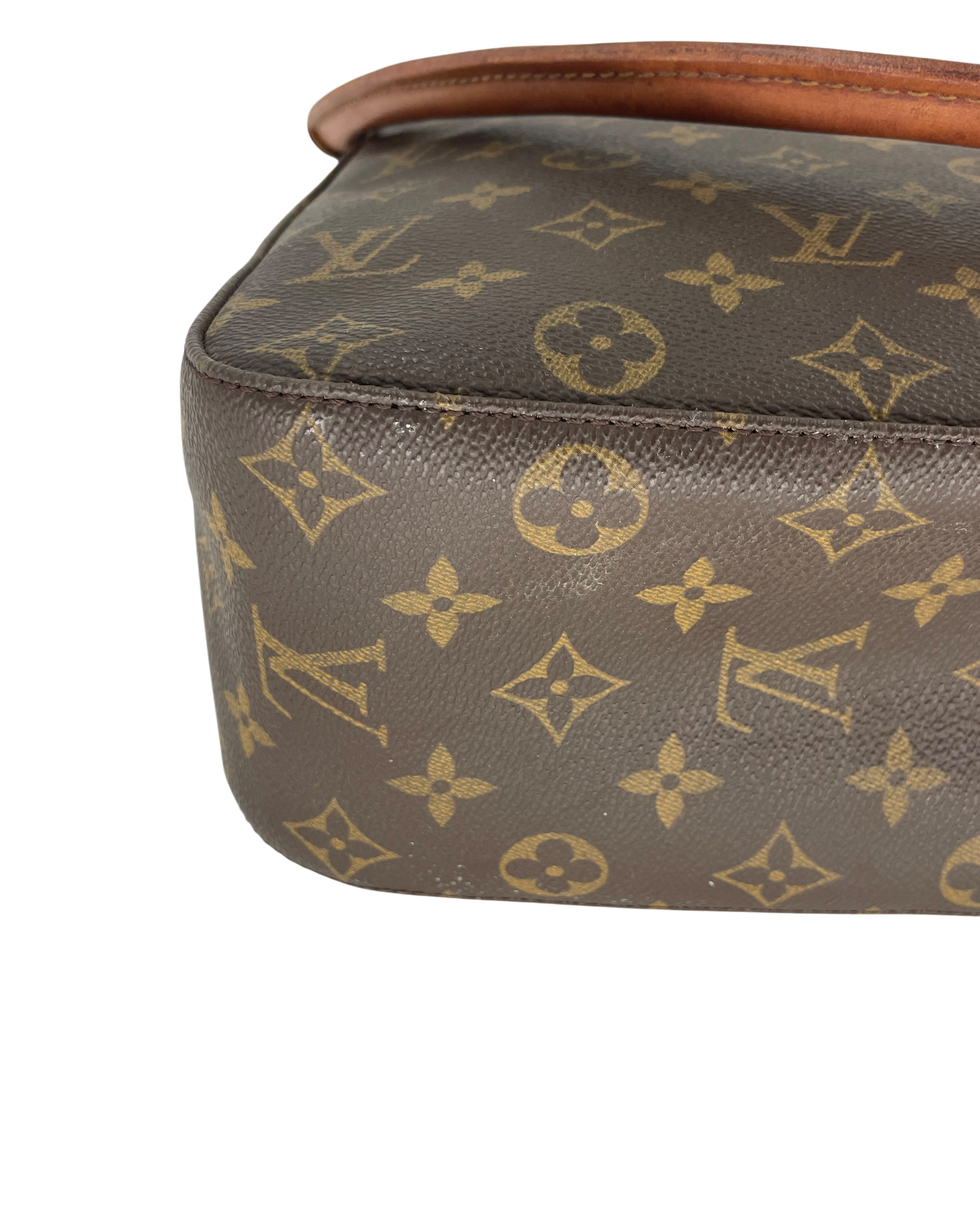Louis Vuitton sac à main Looping marron