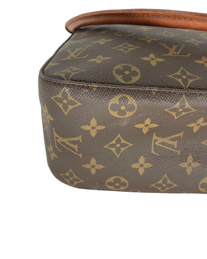 Louis Vuitton sac à main Looping marron