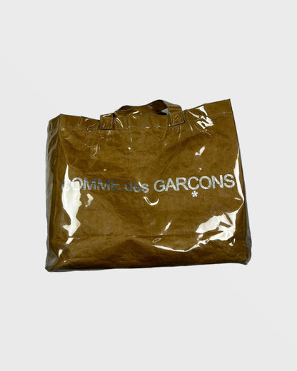 Comme des garçons plastic bag