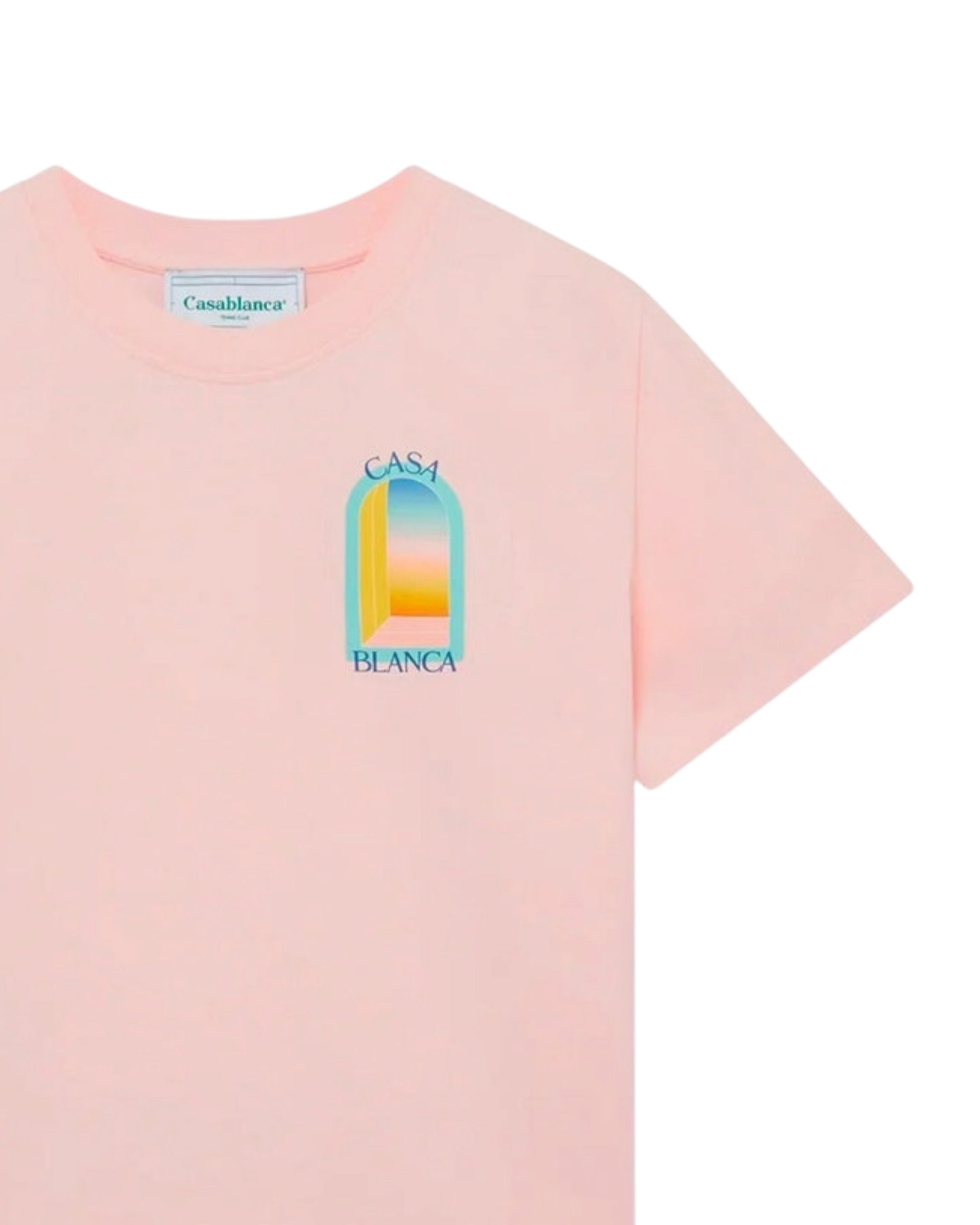 Casablanca t-shirt en coton rose