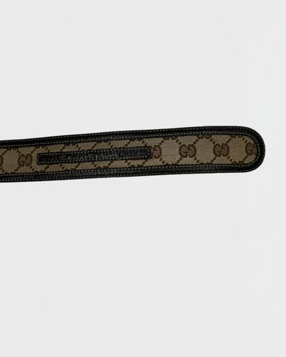 Gucci monogramme belt / ceinture dust bag