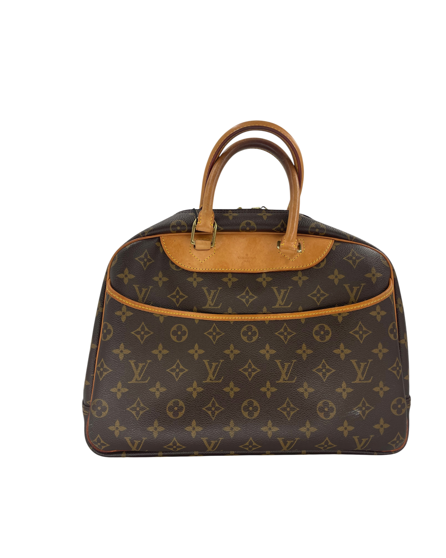 Louis Vuitton sac à main Deauville monogram marron