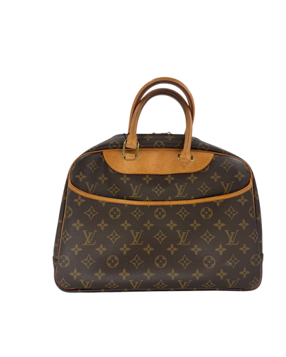Louis Vuitton sac à main Deauville monogram marron