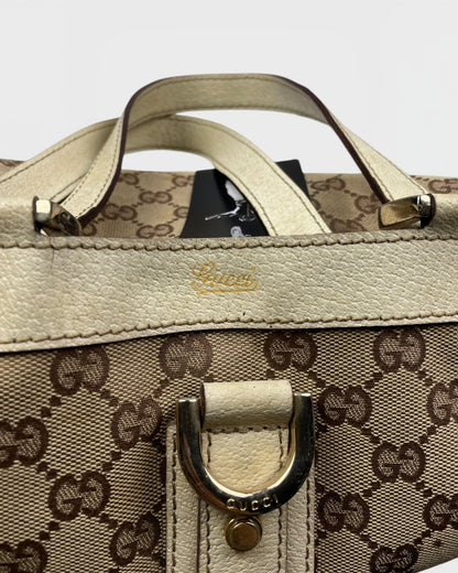 Gucci cabas monogram bag