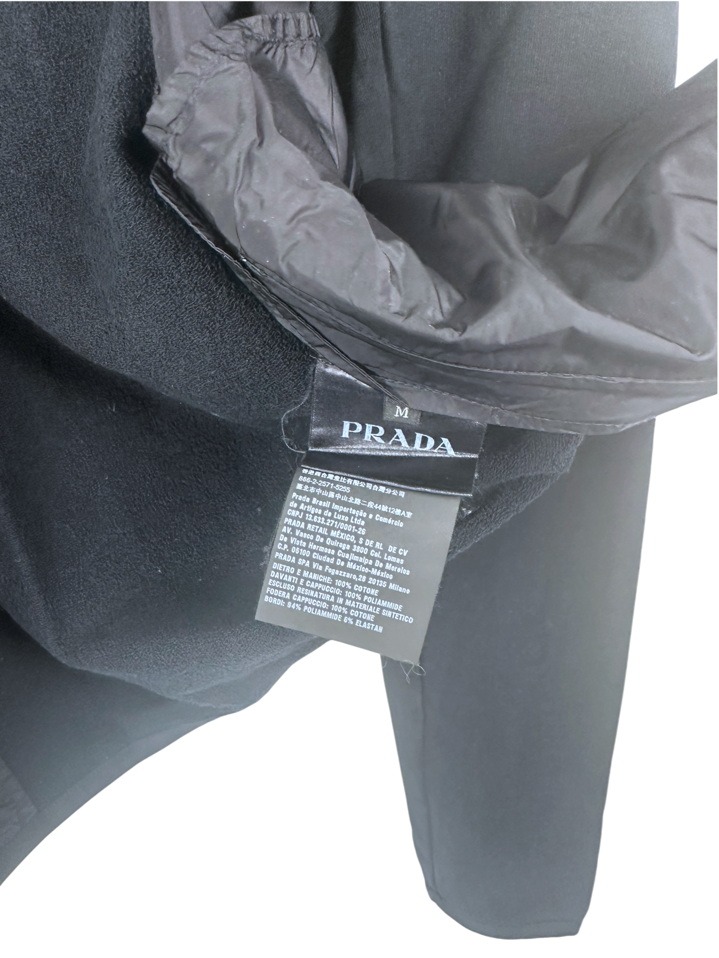Prada veste bi-matière