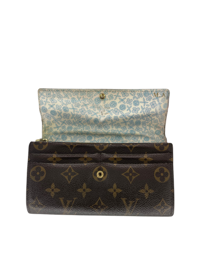 Louis Vuitton Portefeuille Sarah monogramme