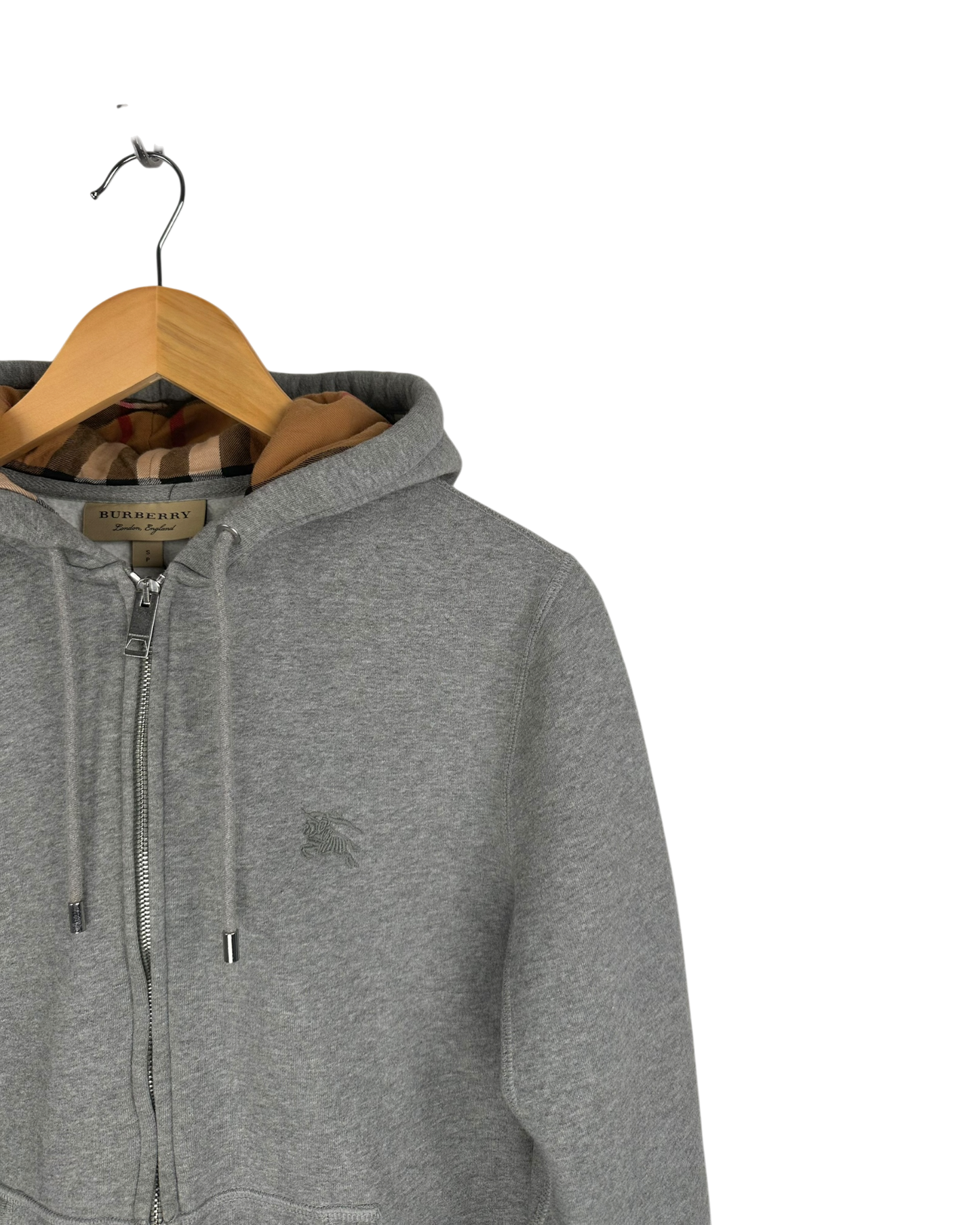 Burberry gilet à capuche