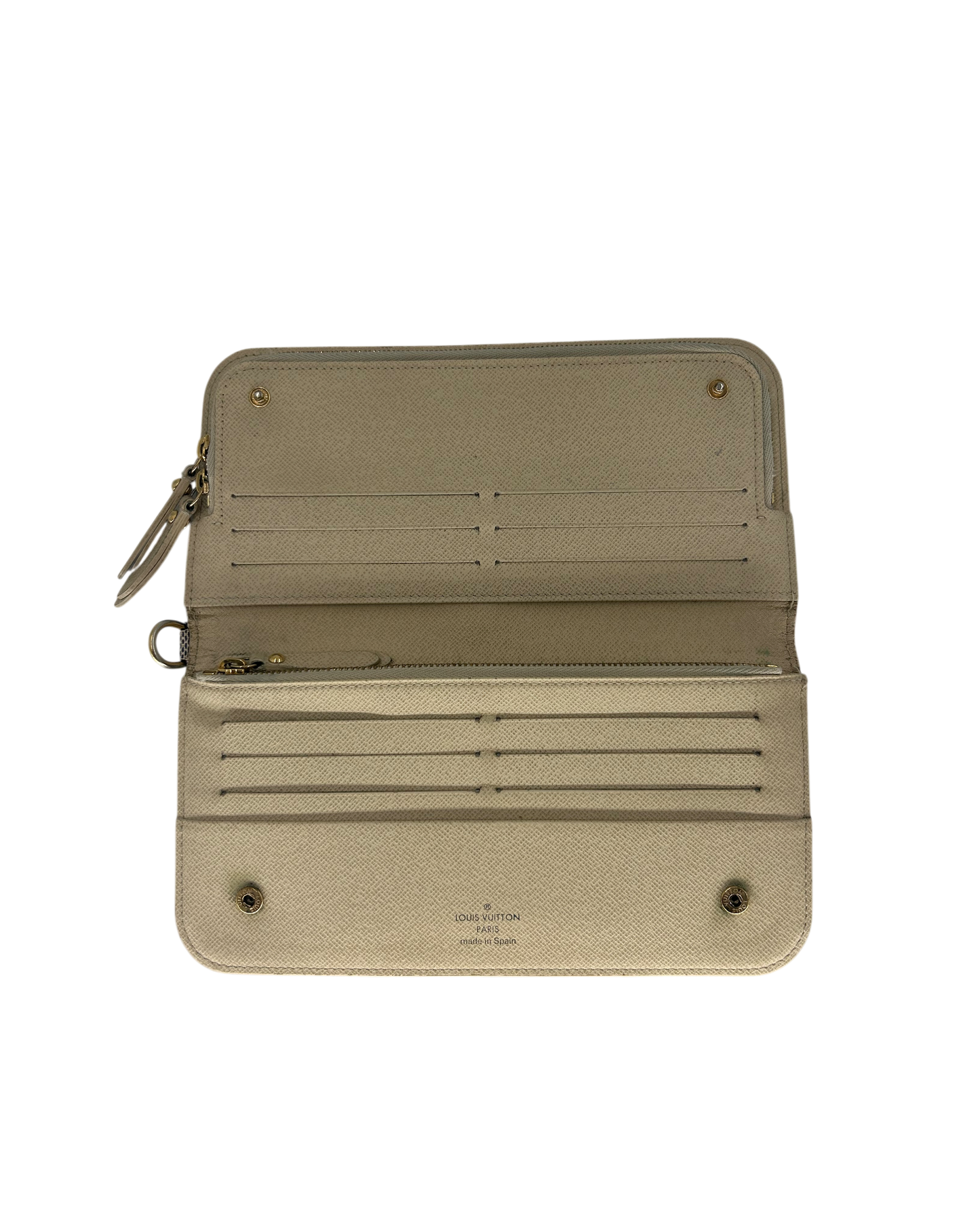 Louis Vuitton Portefeuille damier blanc