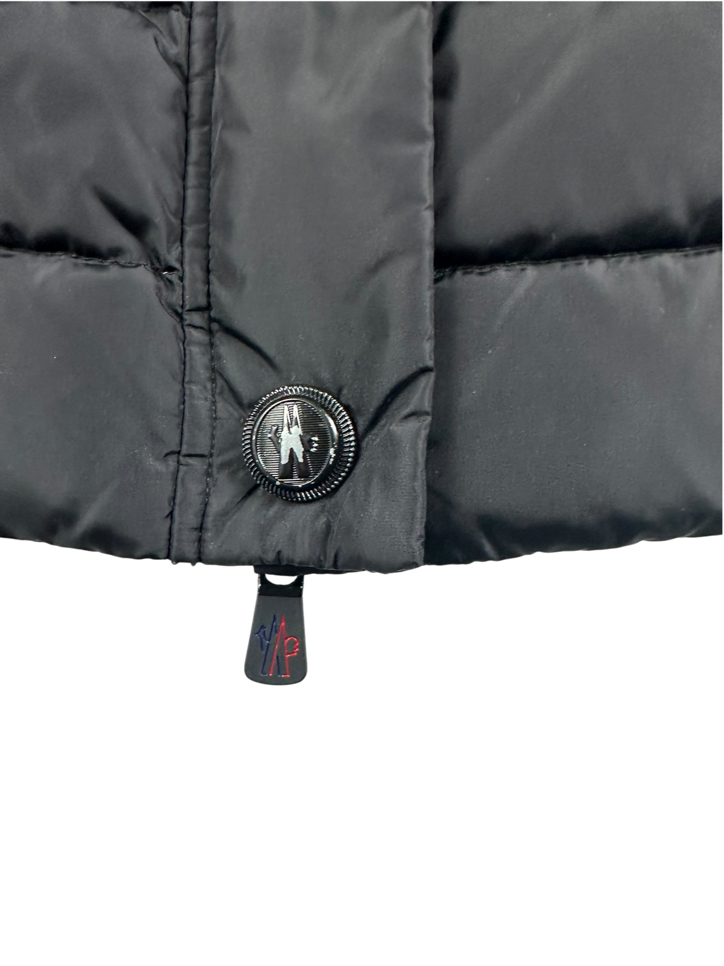 Moncler veste bi-matière cintrée