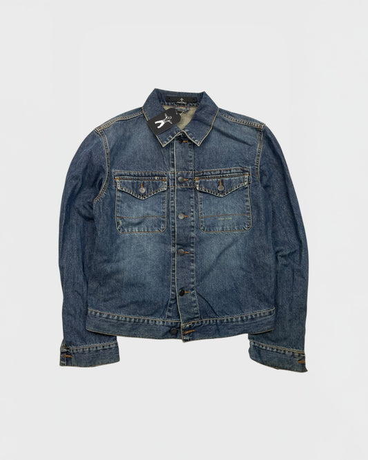 Stone island veste en jean/denim jacket (L)