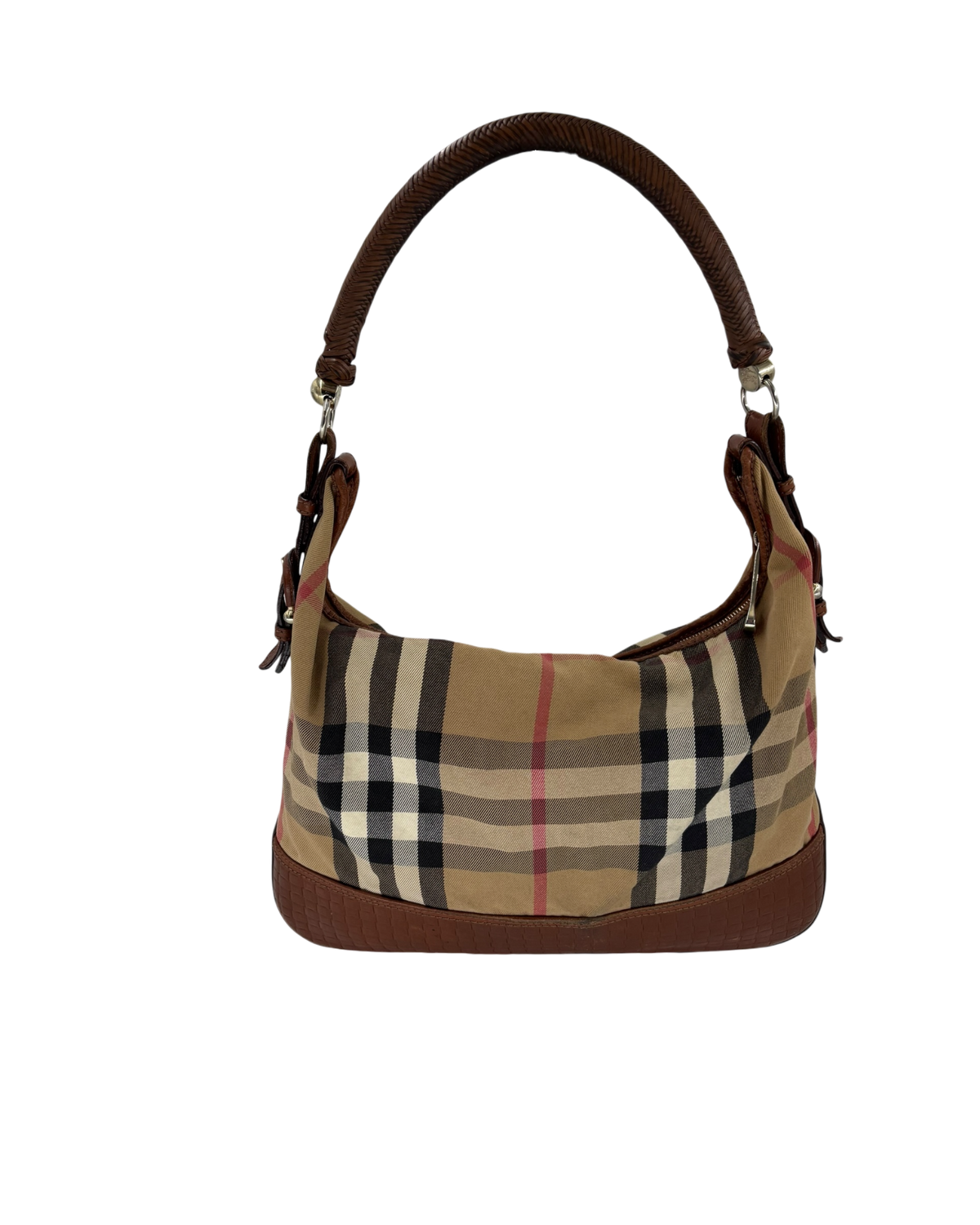Burberry Sac à main Tartan beige