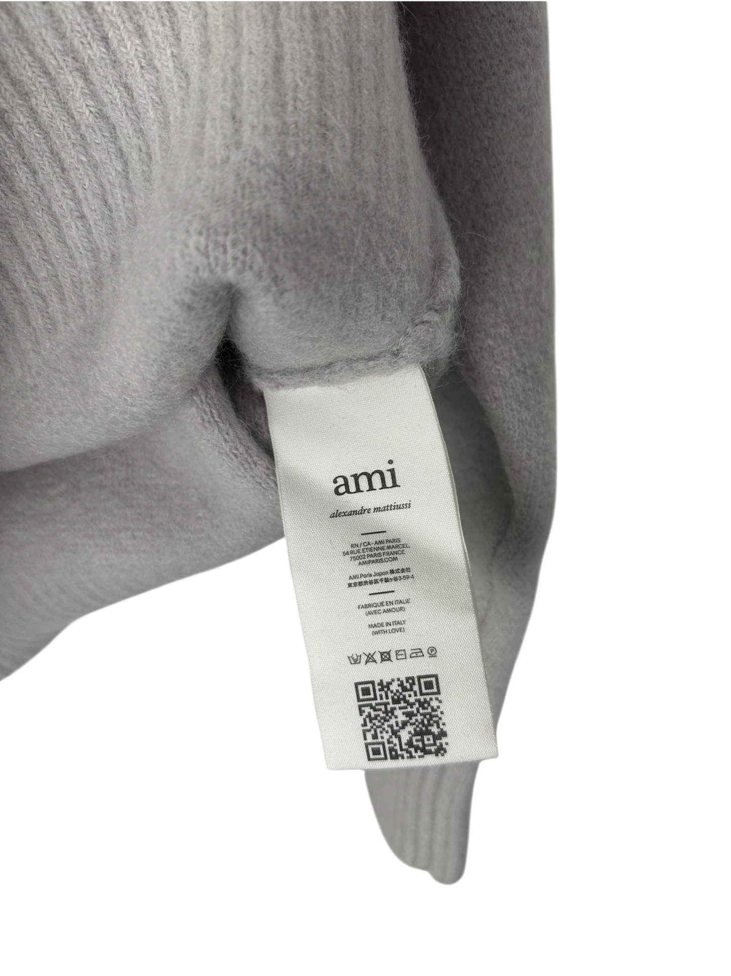 Ami Paris pull à col roulé