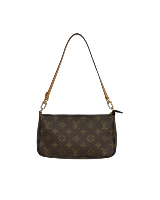 Louis Vuitton sac pochette porté épaule