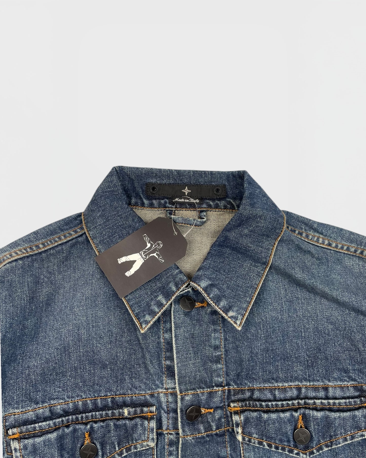 Stone island veste en jean/denim jacket