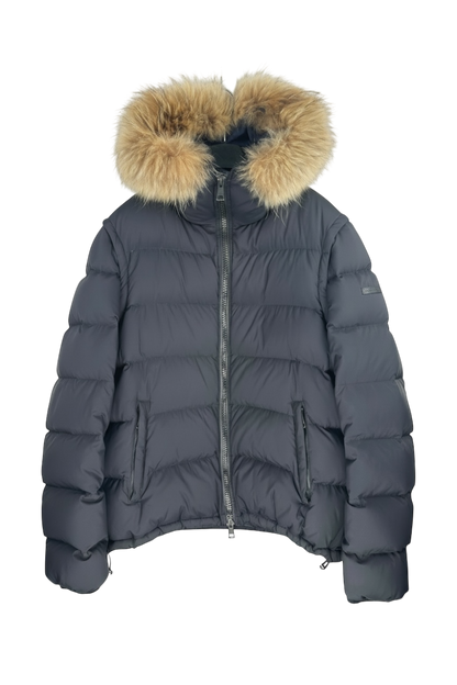 Doudoune à fourrure Burberry