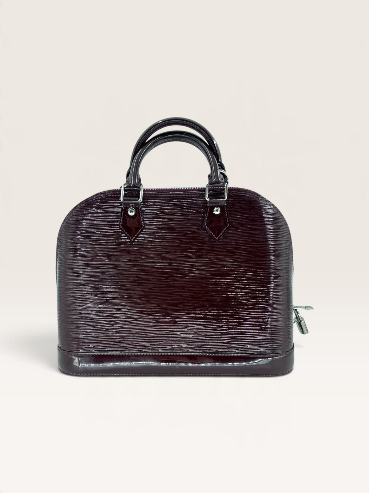 Louis Vuitton Alma en cuir vernis épi