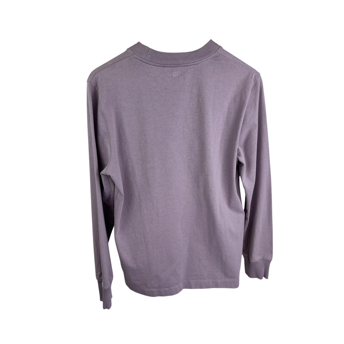 Ami Paris pull en coton lila