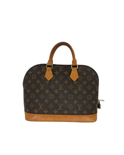 Louis Vuitton Sac à main Alma marron