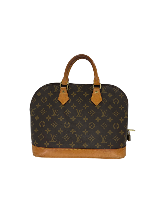 Louis Vuitton Sac à main Alma marron