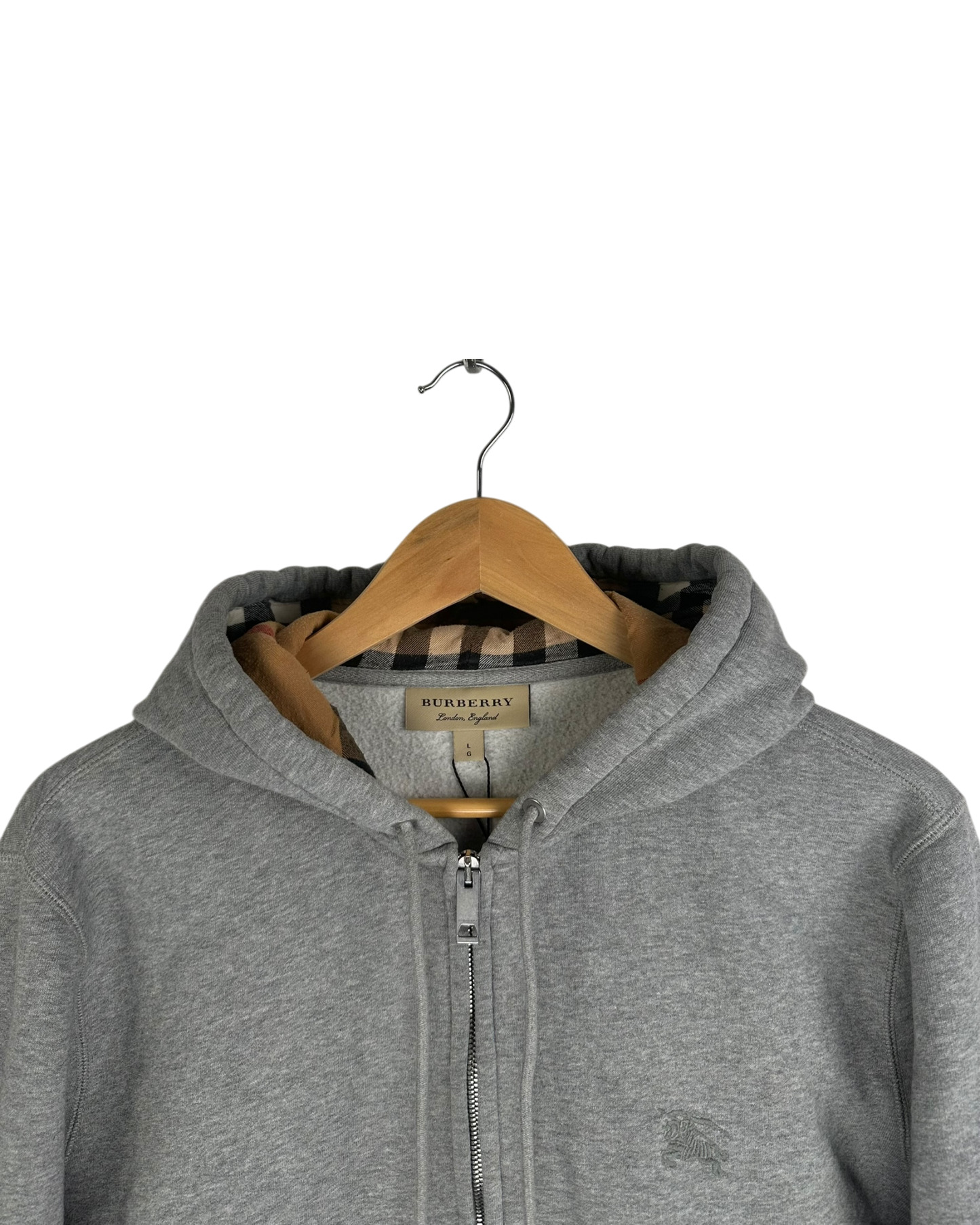 Burberry gilet à capuche