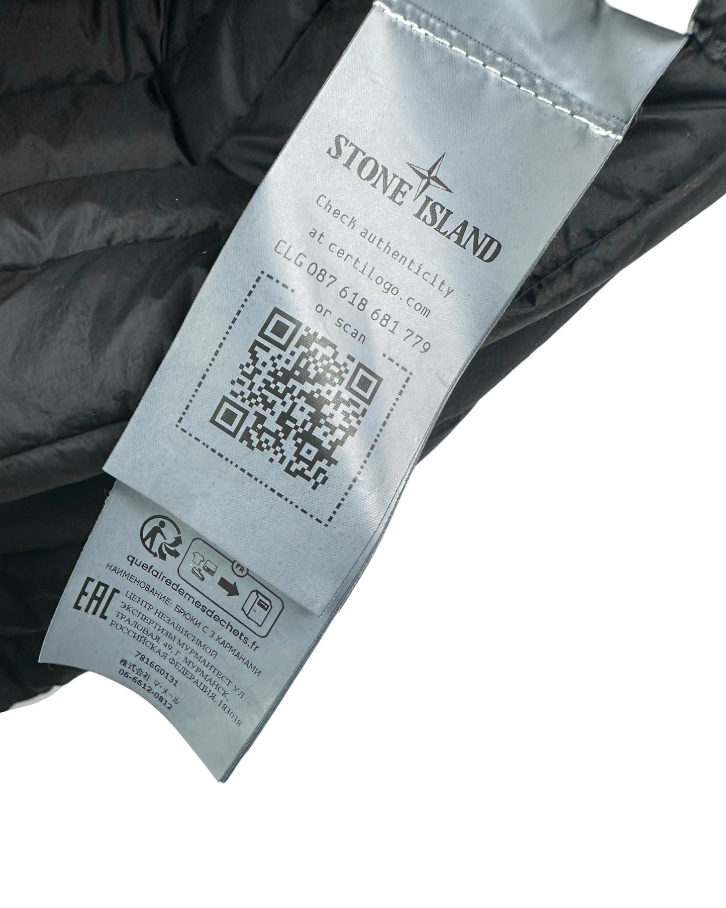 Stone Island doudoune sans manches junior