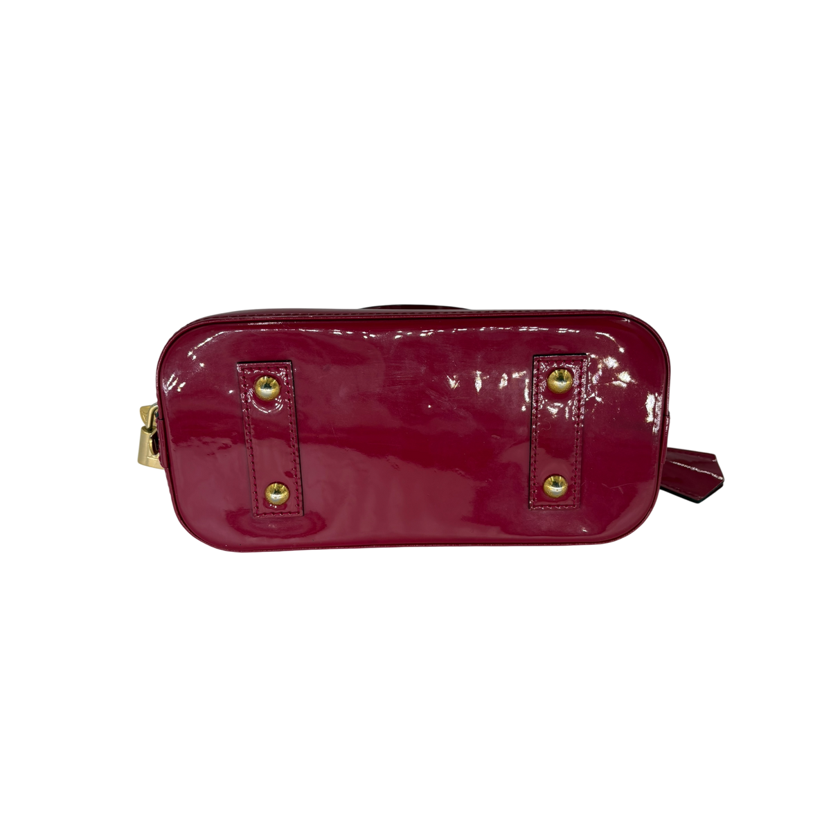 Louis Vuitton alma bb cuir vernis avec bandoulière