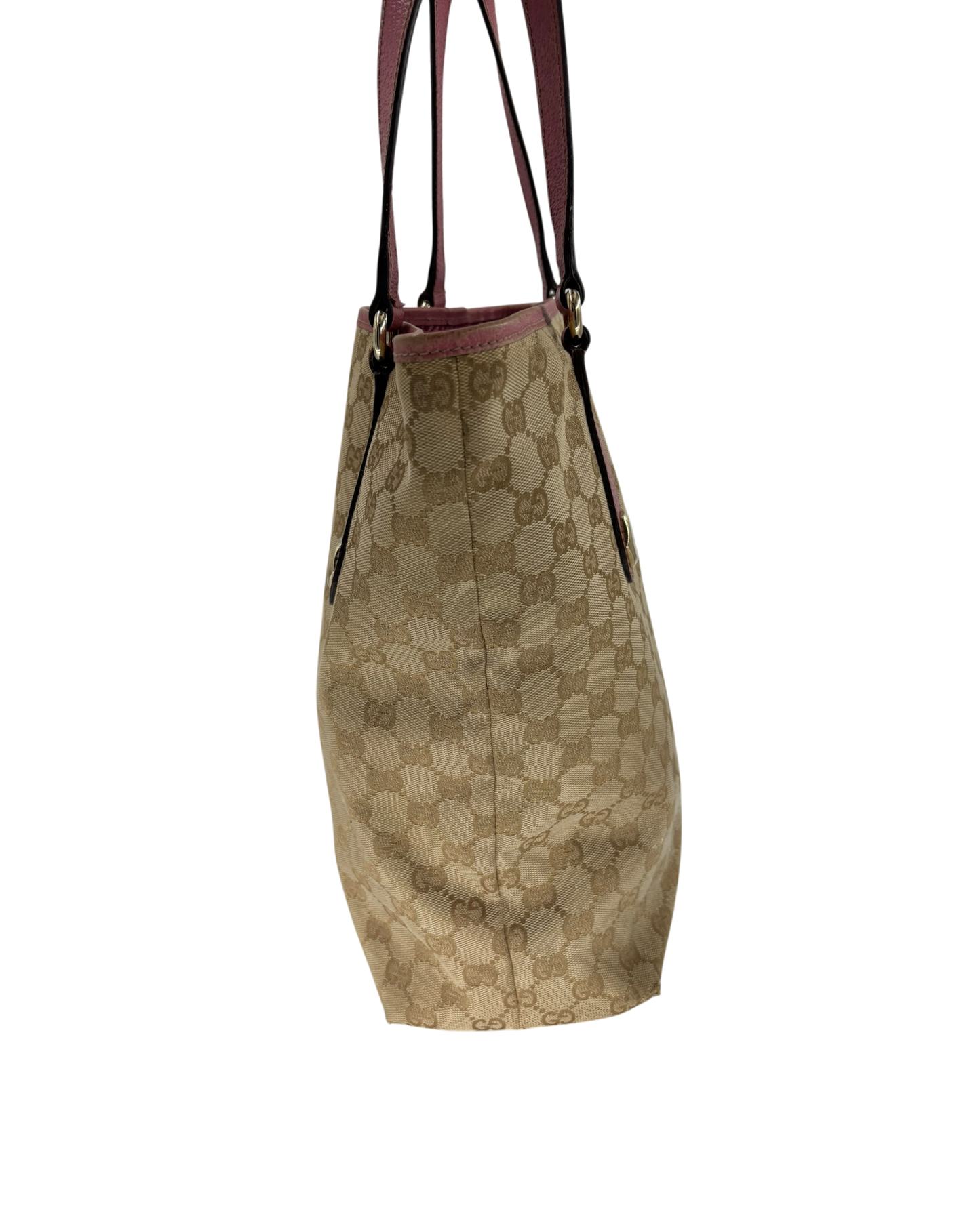 Gucci Sac à main en toile GG beige