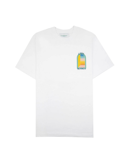 Casablanca t-shirt en coton blanc