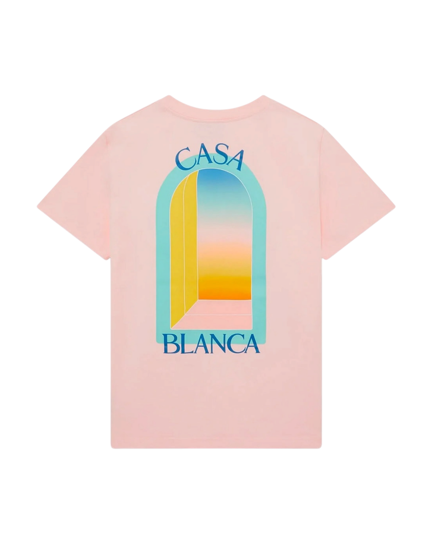 Casablanca t-shirt en coton rose