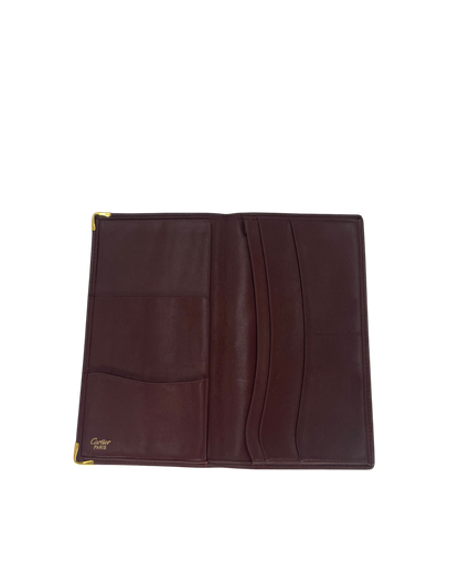 Cartier Portefeuille en cuir