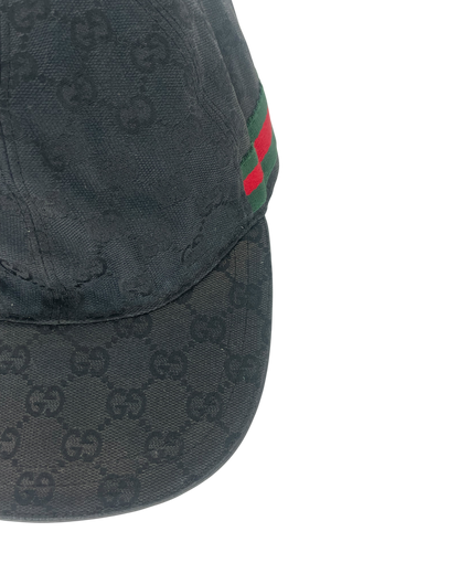 Gucci casquette GG noire