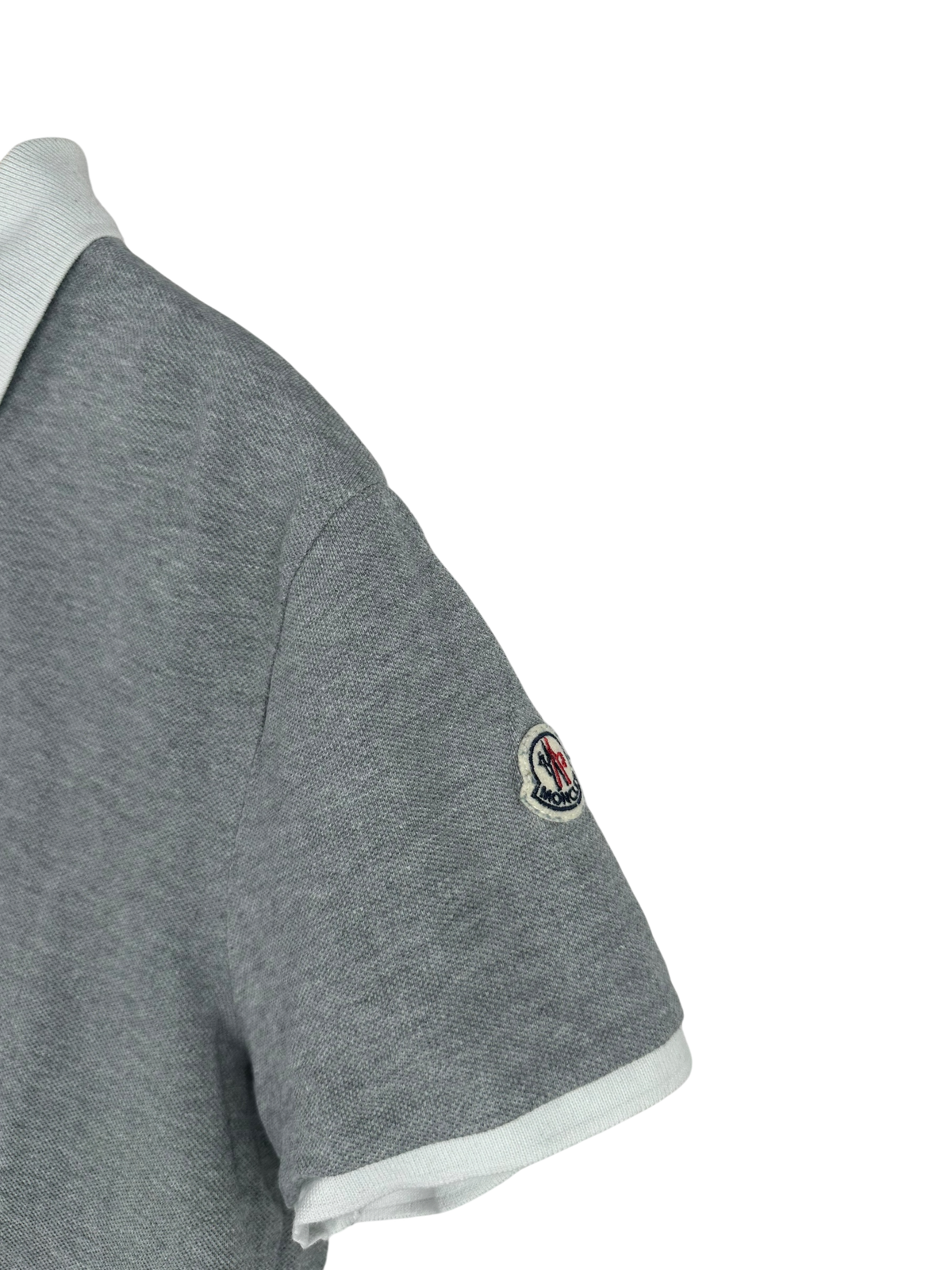 Moncler polo col blanc