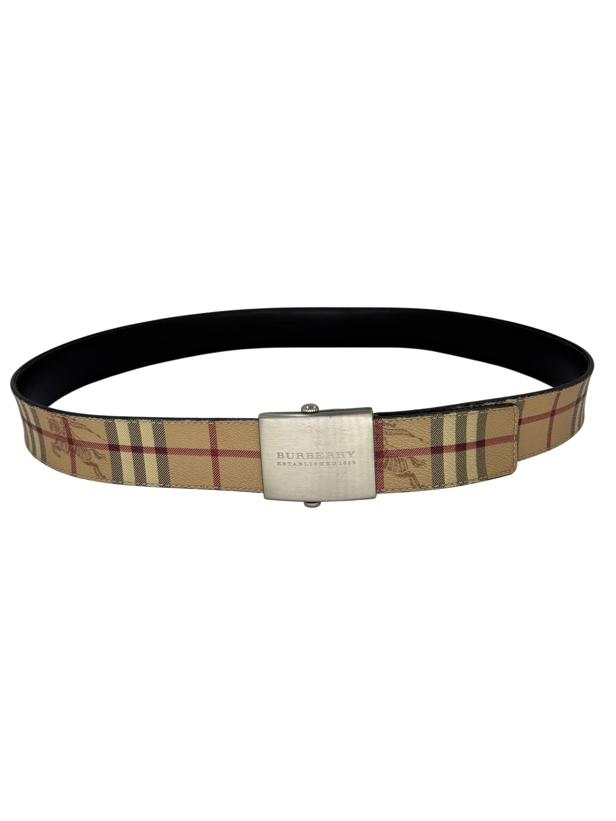 Burberry Ceinture Tartan Beige