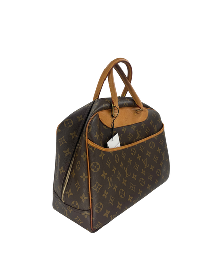 Louis Vuitton sac à main Deauville monogram marron