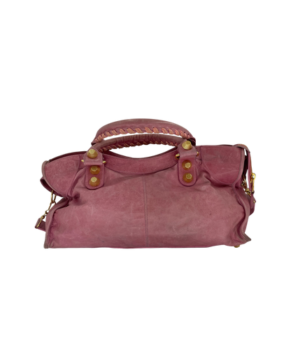 Balenciaga Sac à main City Bag rose