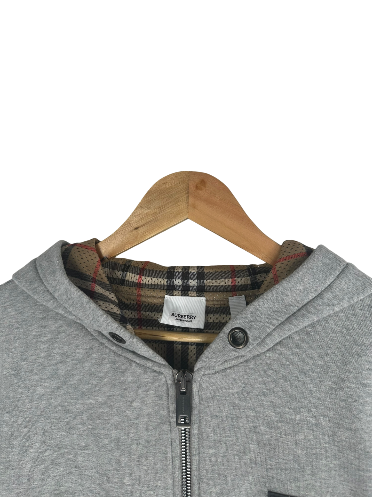 Burberry gilet à capuche
