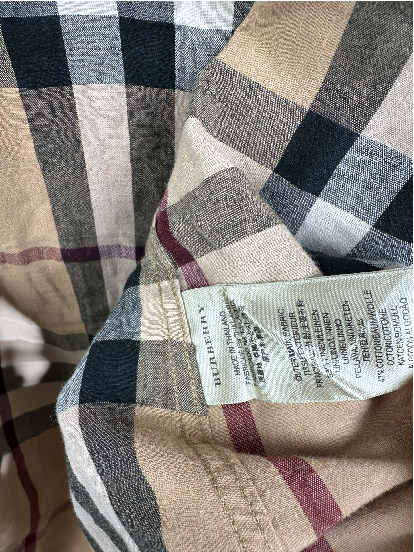 Chemise Burberry