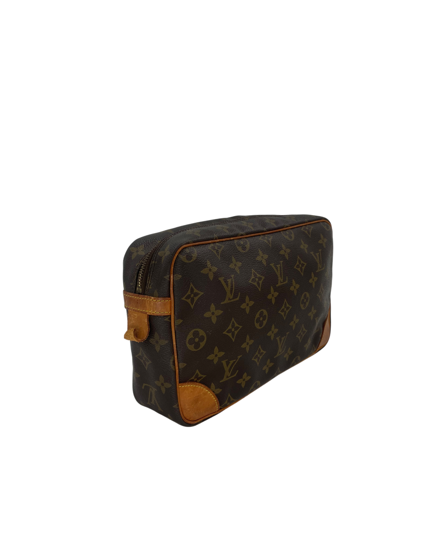 Louis Vuitton Pochette monogram marron